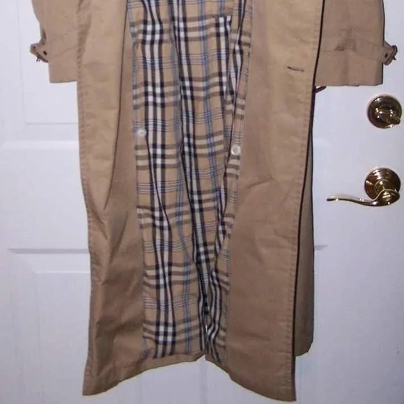 Classic Mens 1960s Baracuta Four Climes Trench Coat - Khaki with Inner Liner - Picture 3 of 9